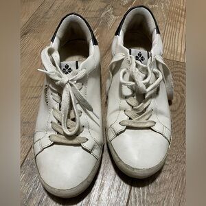 Kate Spade White Leather Sneakers